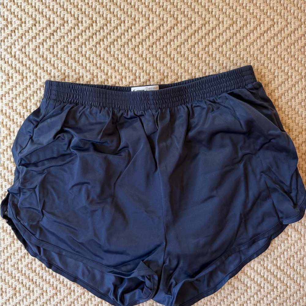 Soffe Women's Navy Athletic Shorts